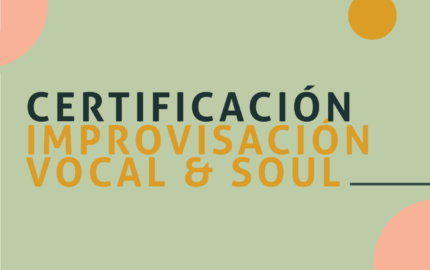 Certificado Improvisación Vocal y Soul