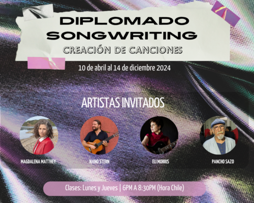 Diplomado en Songwriting – Creación de canciones